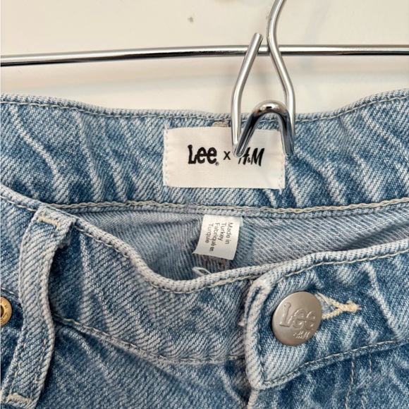 H&M X Lee denim carpenter pants - Picture 4 of 7